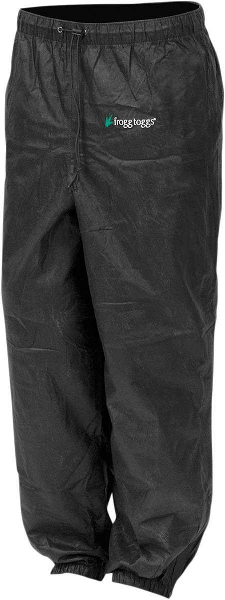 Women's Classic Pro Action™ Rain Pants - Black - XL