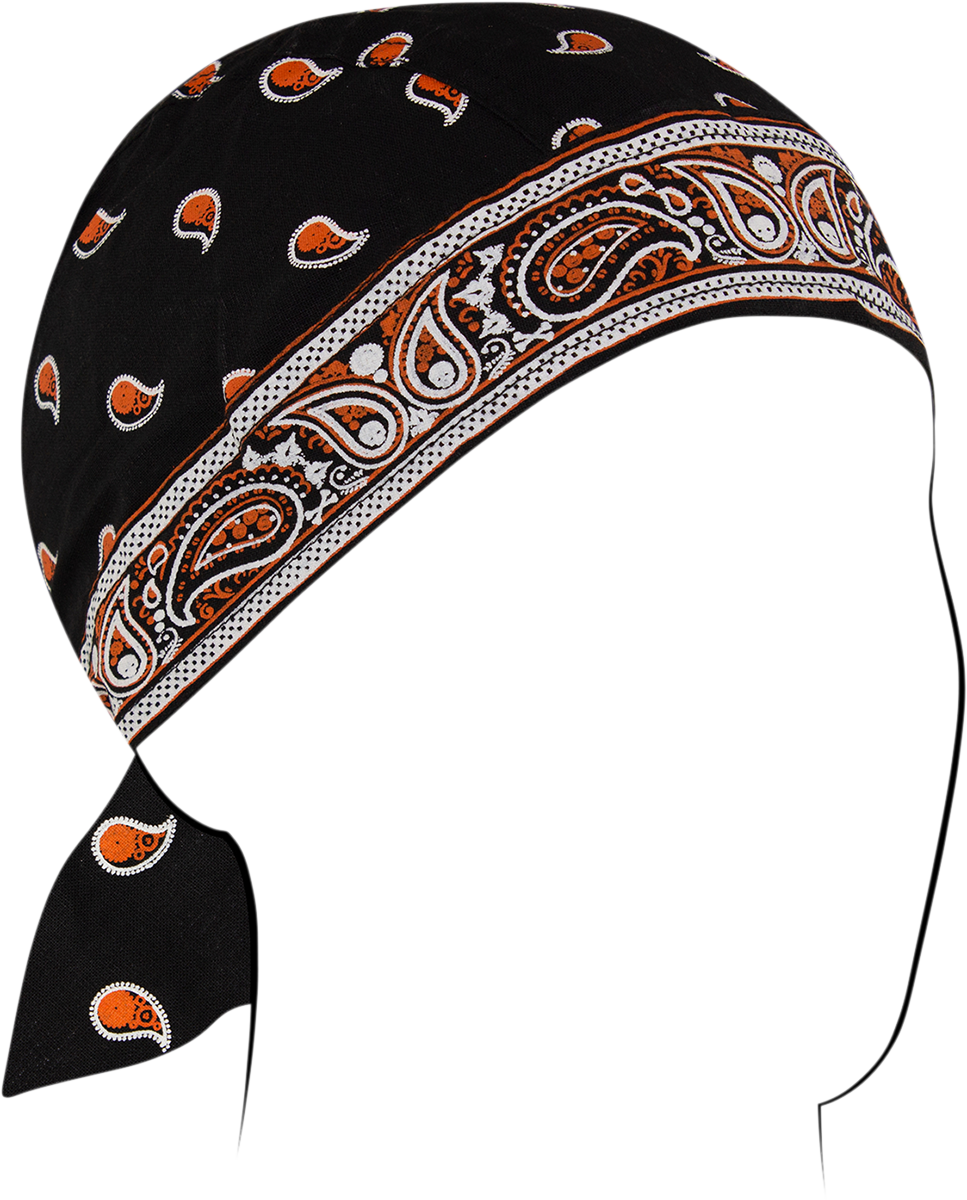 Flydanna® Classic Bandana - Orange/Black