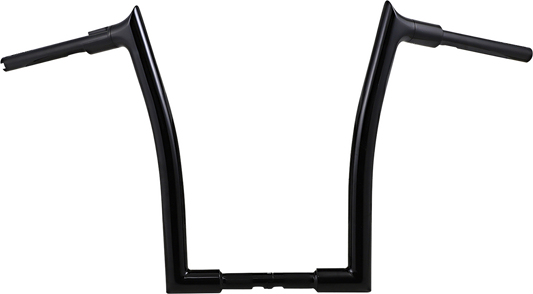 16" Black 1-1/2" Pointed Top Handlebar453646