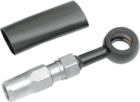 BYO Brake Banjo - 180° 10 mm - Black