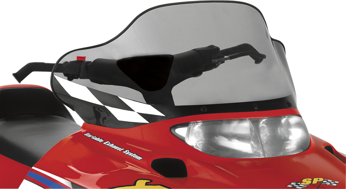 Windshield - 13.25" - Tint - Polaris