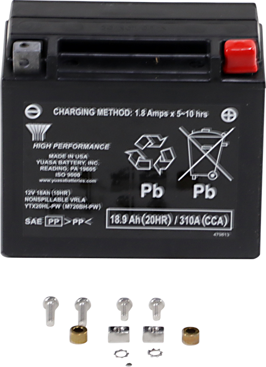 AGM Battery - YTX20HL-PW