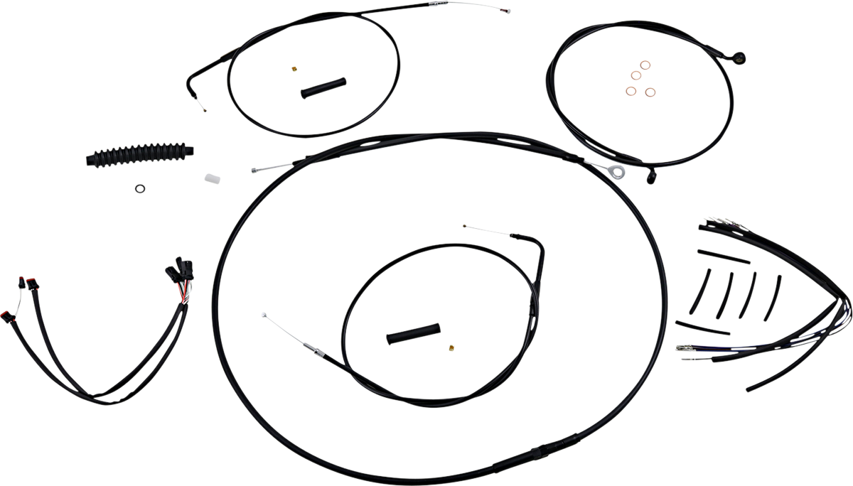 Control Cable Kit - XR - Black