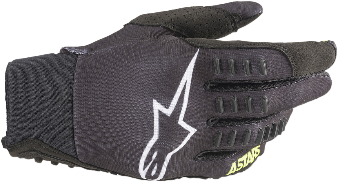 SMX-E Gloves - Black/Yellow - Small