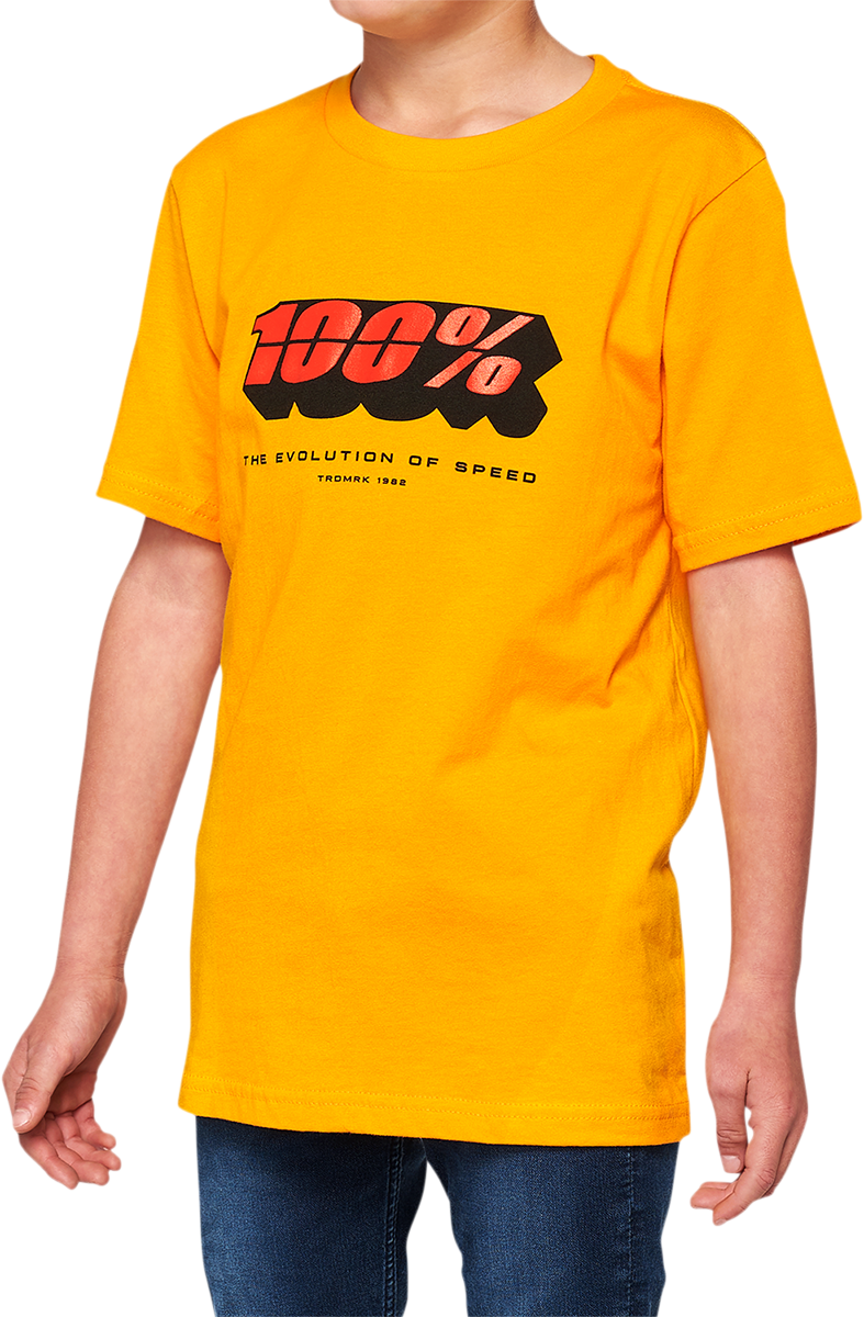 Youth Jari T-Shirt - Goldenrod -  Medium