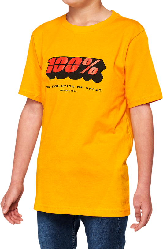 Youth Jari T-Shirt - Goldenrod -  Medium