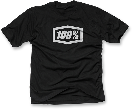 100% Icon T-Shirt - Black - Small