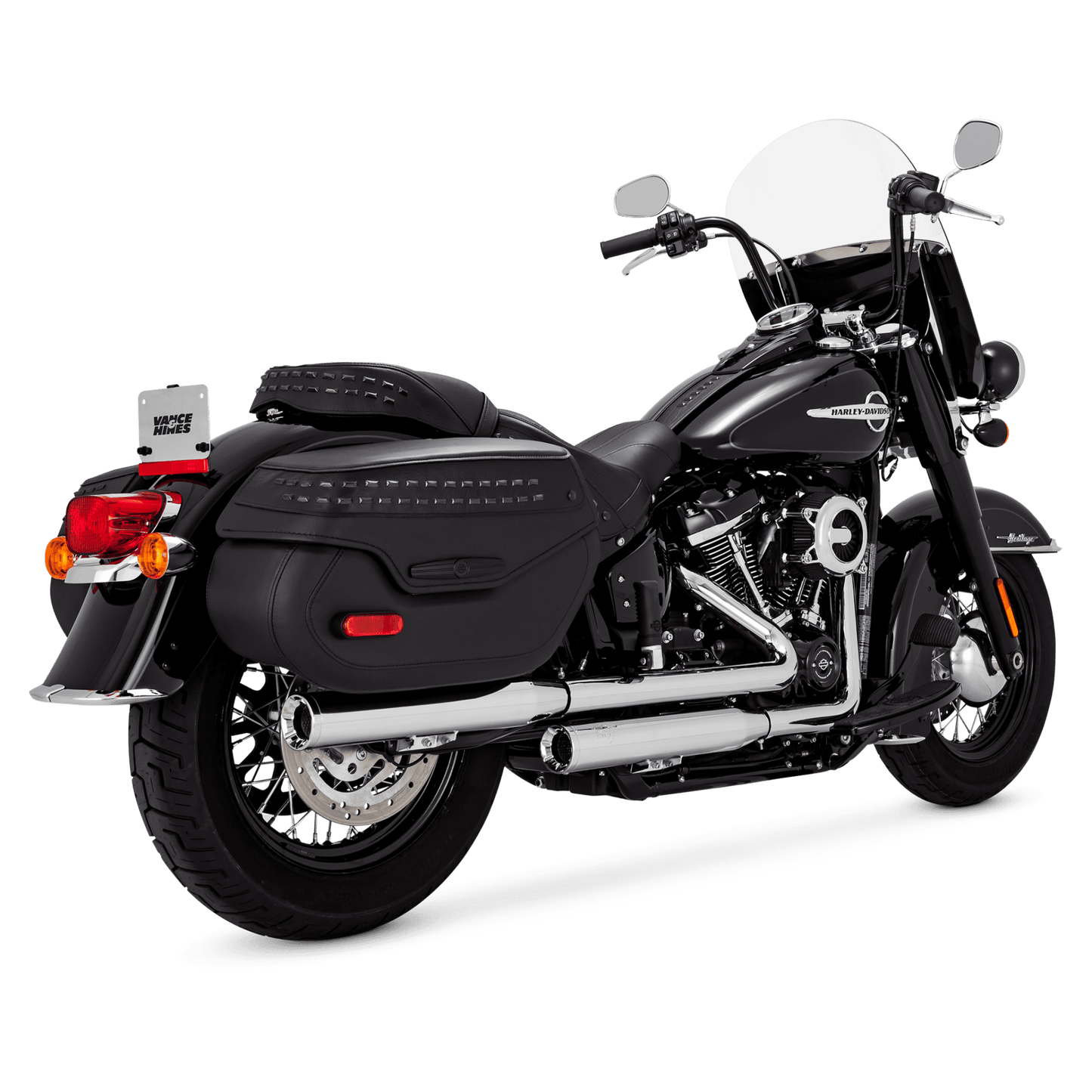 Mofles Vance & Hines Eliminator 300 H-D Softail Deluxe y Heritage 2018 a 2022