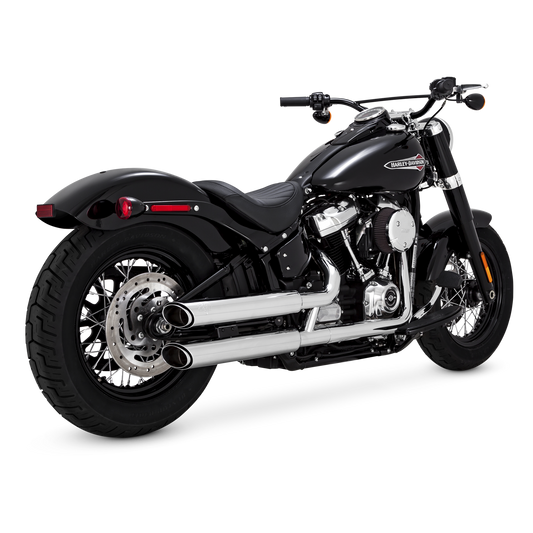 Mofles cromo Twin Slash 3" H-D Softail 2018 a 2021