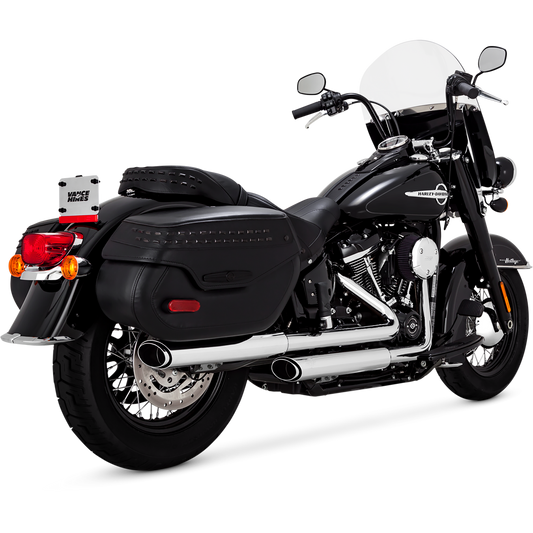 Mofles cromo Twin Slash H-D Deluxe y Heritage 2018 a 2020