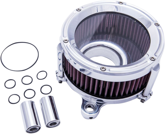Air Cleaner Assault Electronic Fuel Injection Chrome