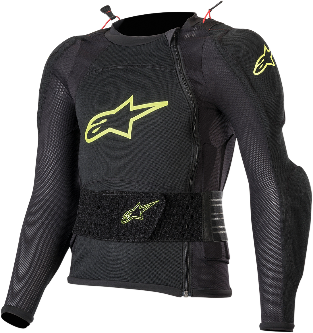 Youth Bionic Plus Protection Jacket - Black/Fluo Yellow - Small/Medium