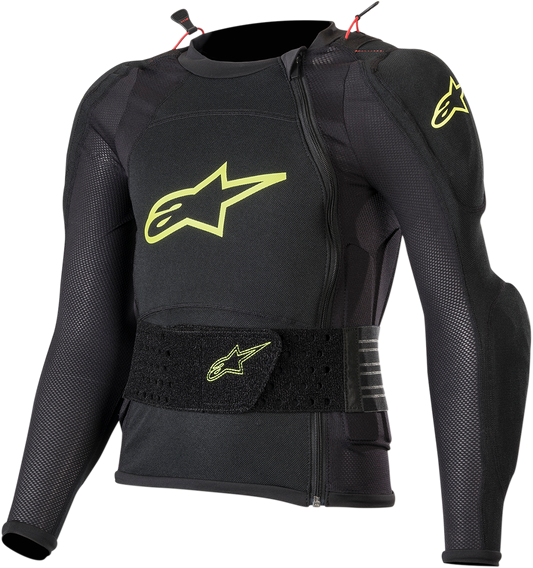 Youth Bionic Plus Protection Jacket - Black/Fluo Yellow - Small/Medium