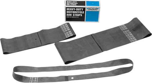 Tiras de rin con valvual central 18" x 2"