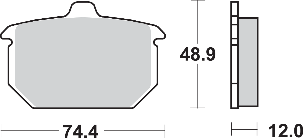 Ceramic Brake Pads - Harley-Davidson931