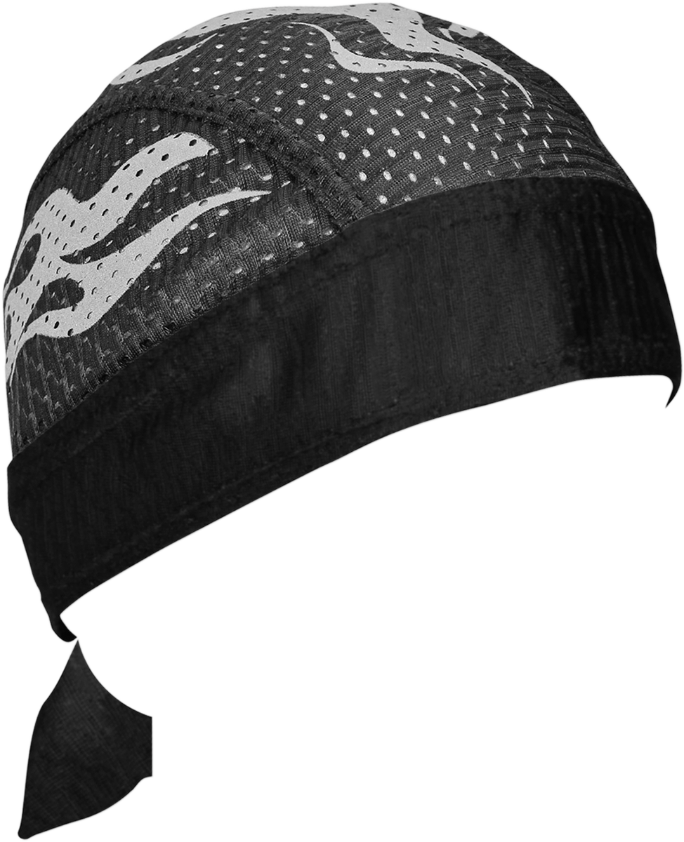 FlydannaÂ® Vented Sport Headwrap - Flames