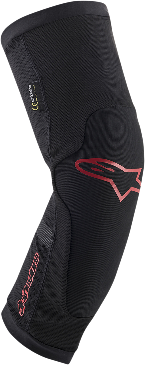 Paragon Plus Knee Guards - Black/Red - XS