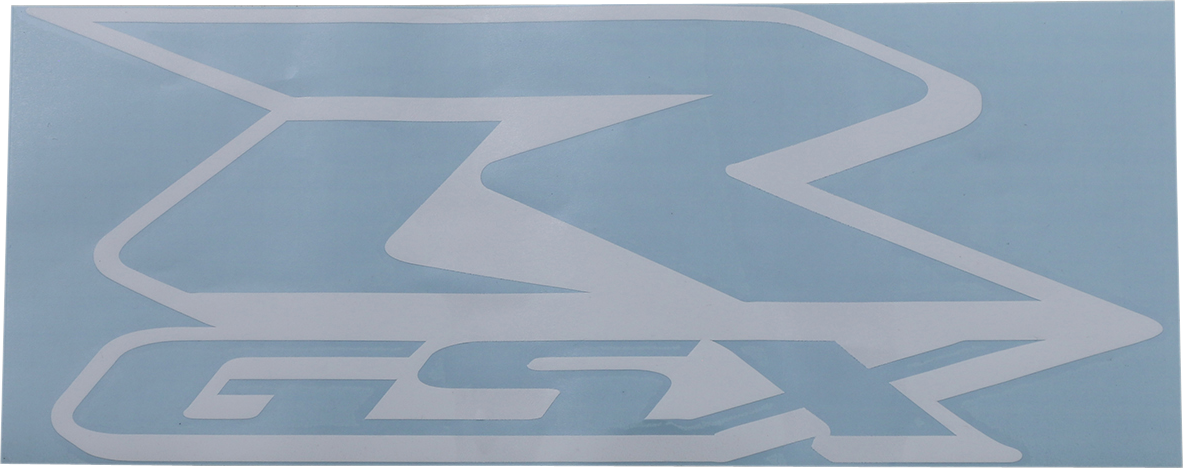 GSX-R Decal - White