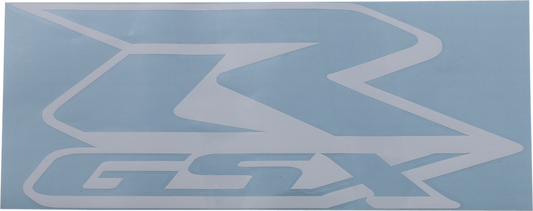 GSX-R Decal - White