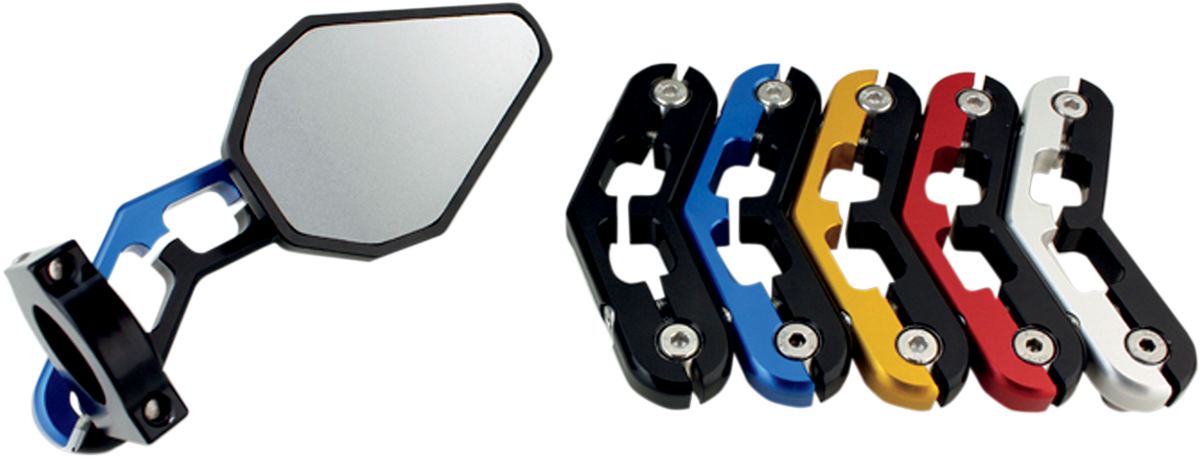 D-Axis Bar-End Mirror - Red