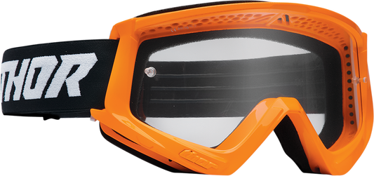 Youth Combat Goggles - Racer - Flo Orange/Black