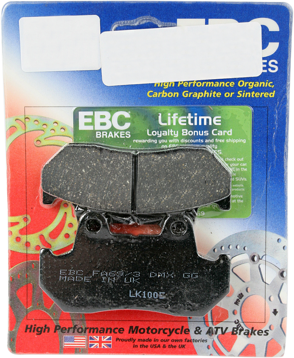 Organic Brake Pads - Honda - FA69/3