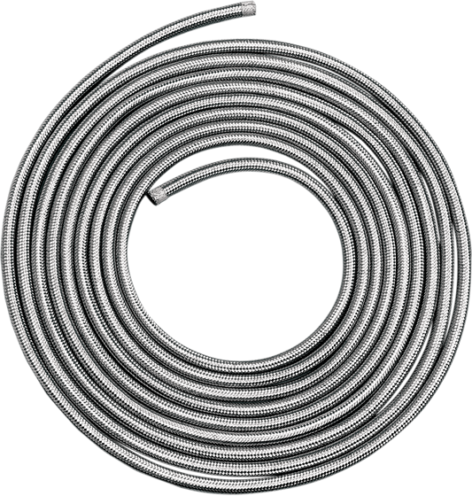 Manguera de aceite/combustible de acero trenzado 3/8" - 25'