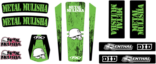 Graphic Trim Kit - Metal Mulisha - Kawasaki
