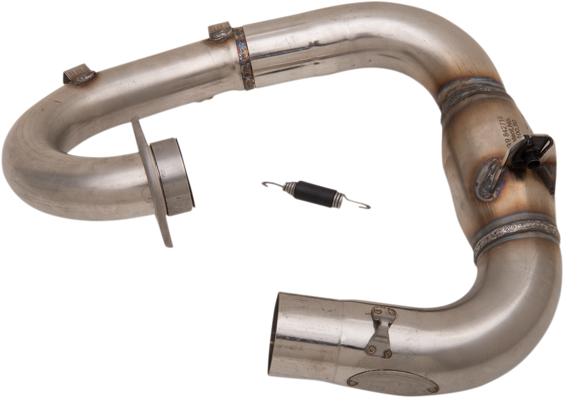 Megabomb Header with Midpipe - Stainless Steel