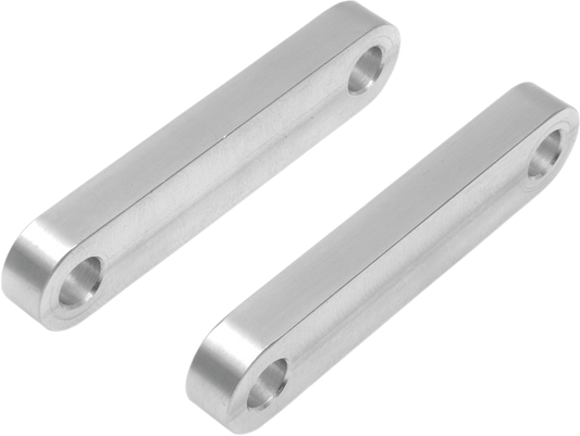 Hugger Front Fender Mounting Blocks - For 21" Wheels - Satin