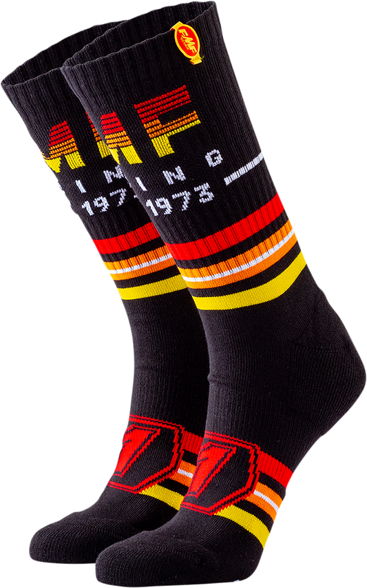 1973 Socks - Black - One Size