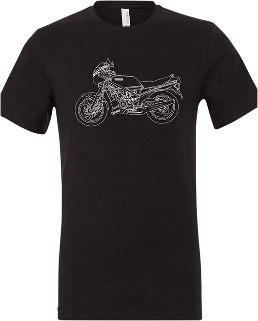 Yamaha RZ350 T-Shirt - Black - Small