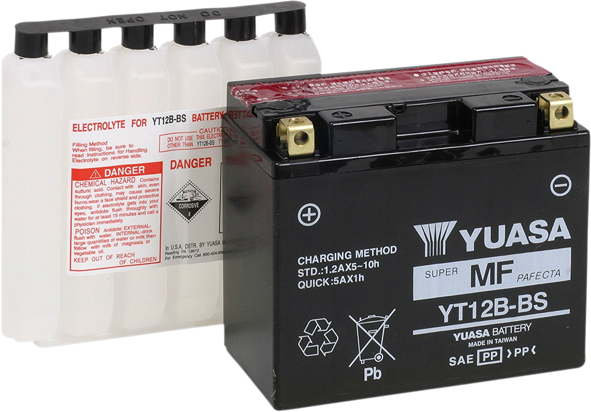 AGM Battery - YT12B-BS - .52 L