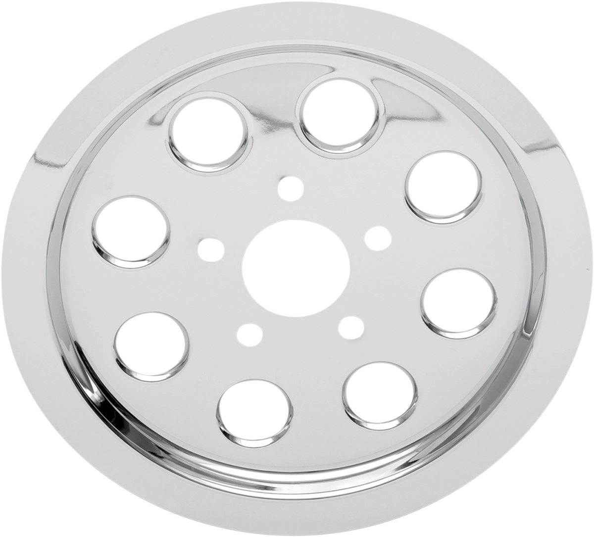 Cubierta de polea trasera cromo