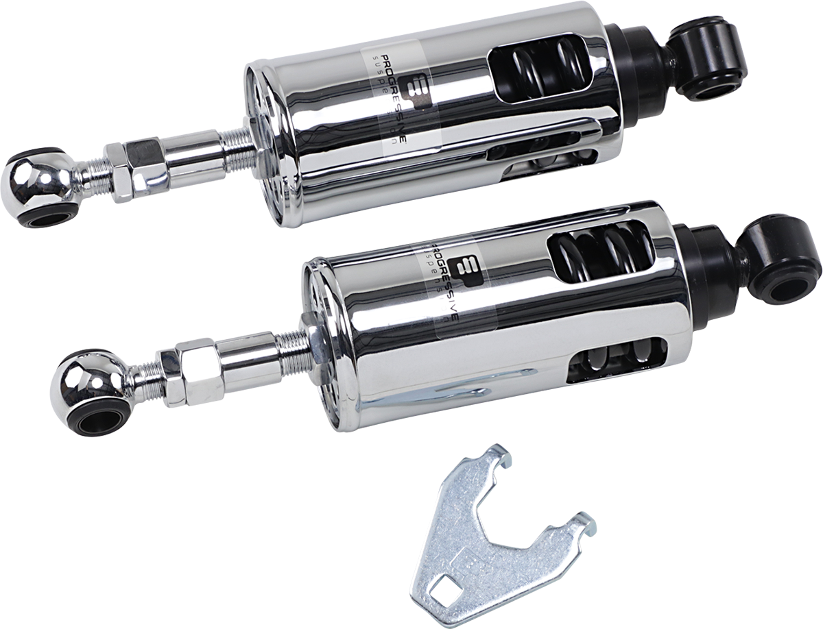 422 Series Adjustable Shocks - Chrome - Heavy-Duty99287737