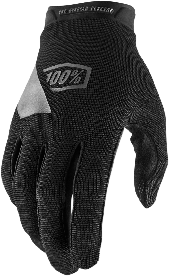 Youth Ridecamp Gloves - Black - Small