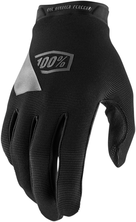 Youth Ridecamp Gloves - Black - XL