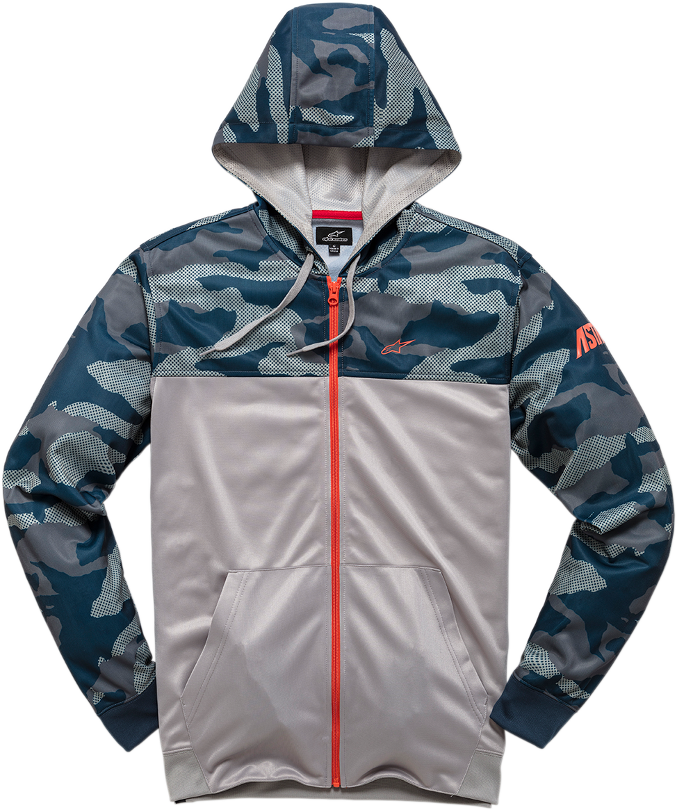 Sudadera Alpinestars Reckon Zip  - Camo Navy