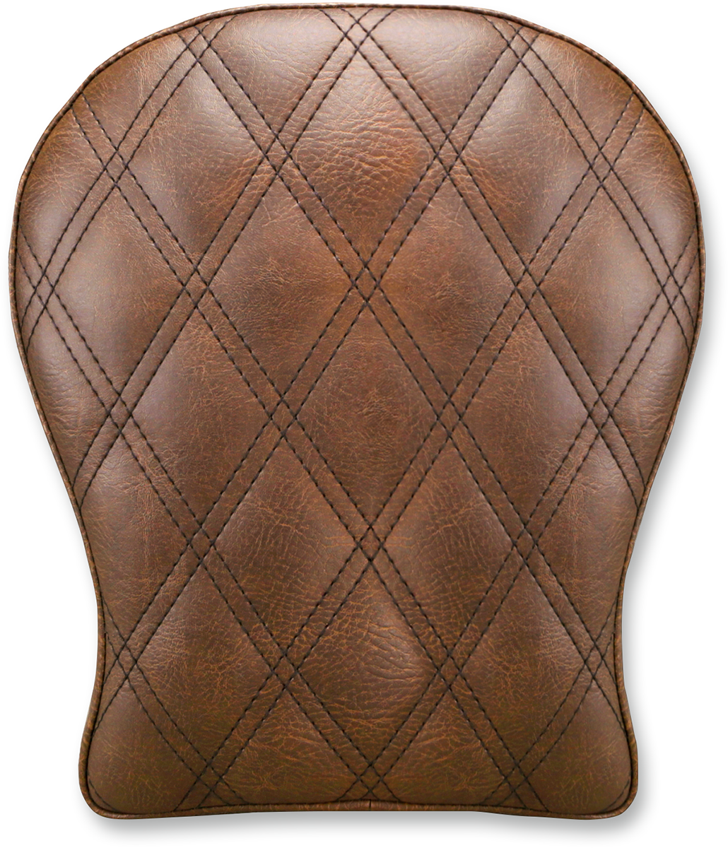 Lattice Stitched Pad - Brown -  9"