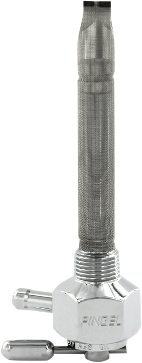 Fuel Valve - Chrome - 3/8" NPT - Hex