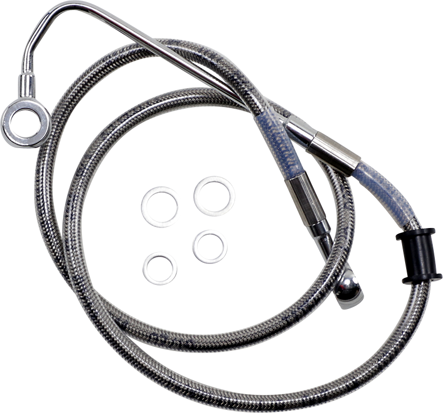 Brake Line - FLSTC '15-'17 - Stainless Steel