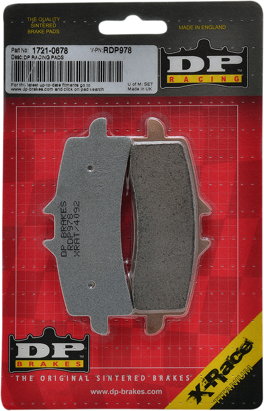 RDP Racing Brake Pads