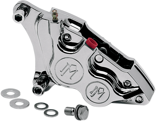 Caliper - Front Right - Polished - 84-99 Harley-Davidson