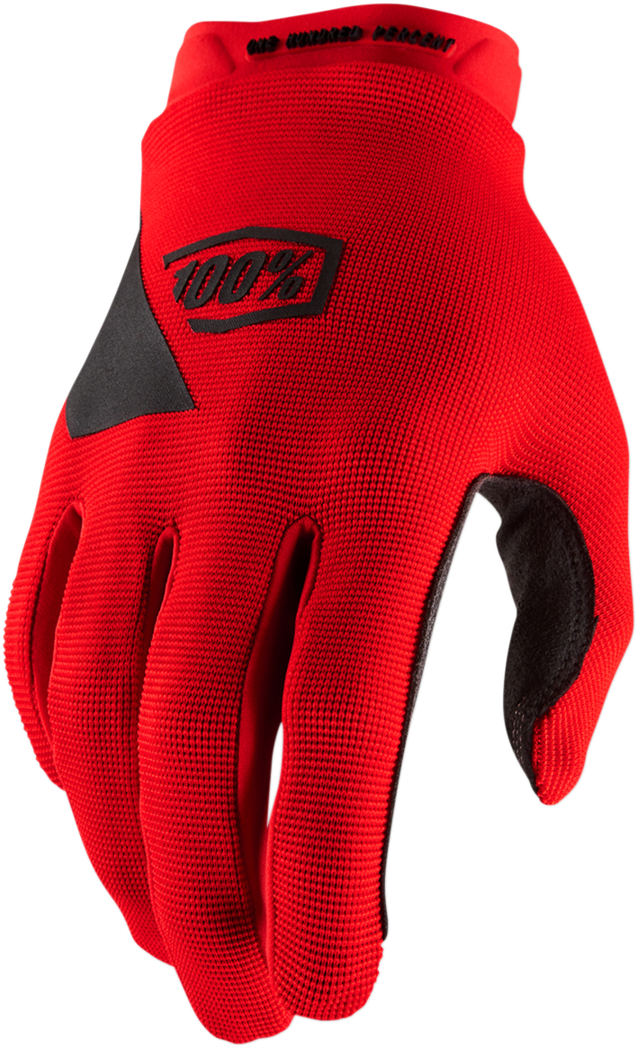 Youth Ridecamp Gloves - Red - XL