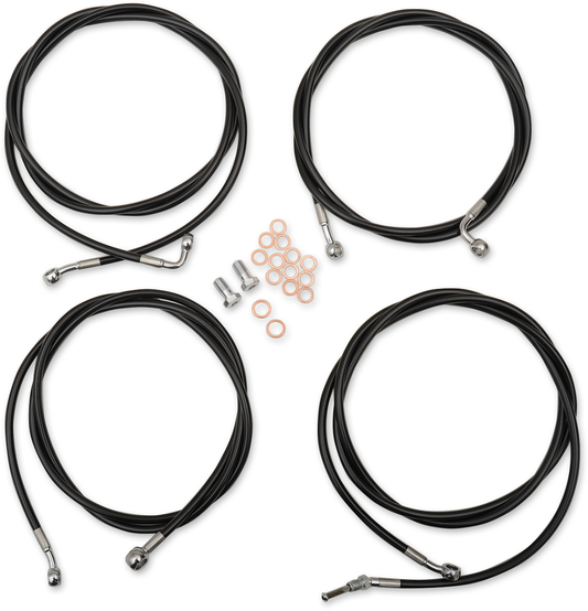 Black 15" - 17" Cable Kit for '17 - '19 FL80784