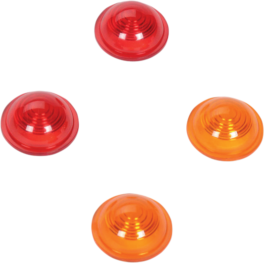 Mini-Bullet Lens Kit - Amber/Red