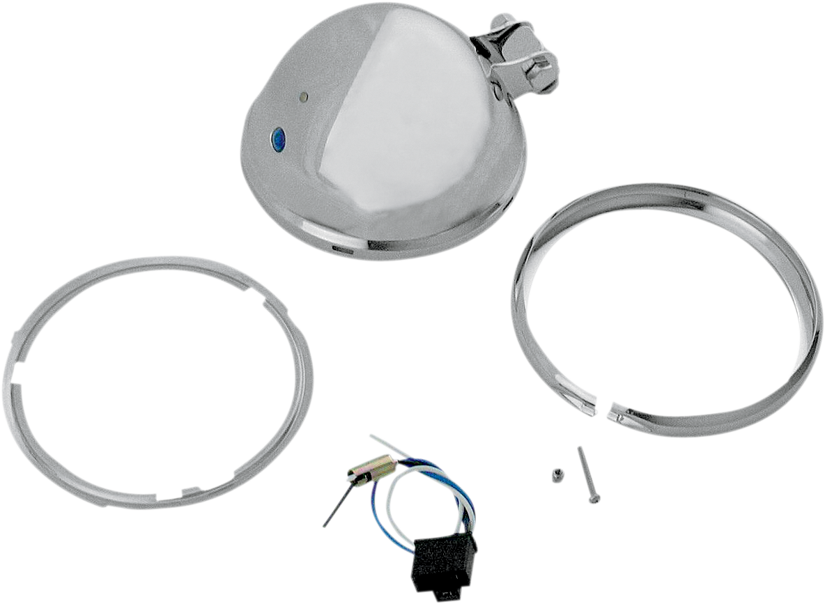 Carcasa de Montaje Inferior para Faro 5 3/4" - Cromo