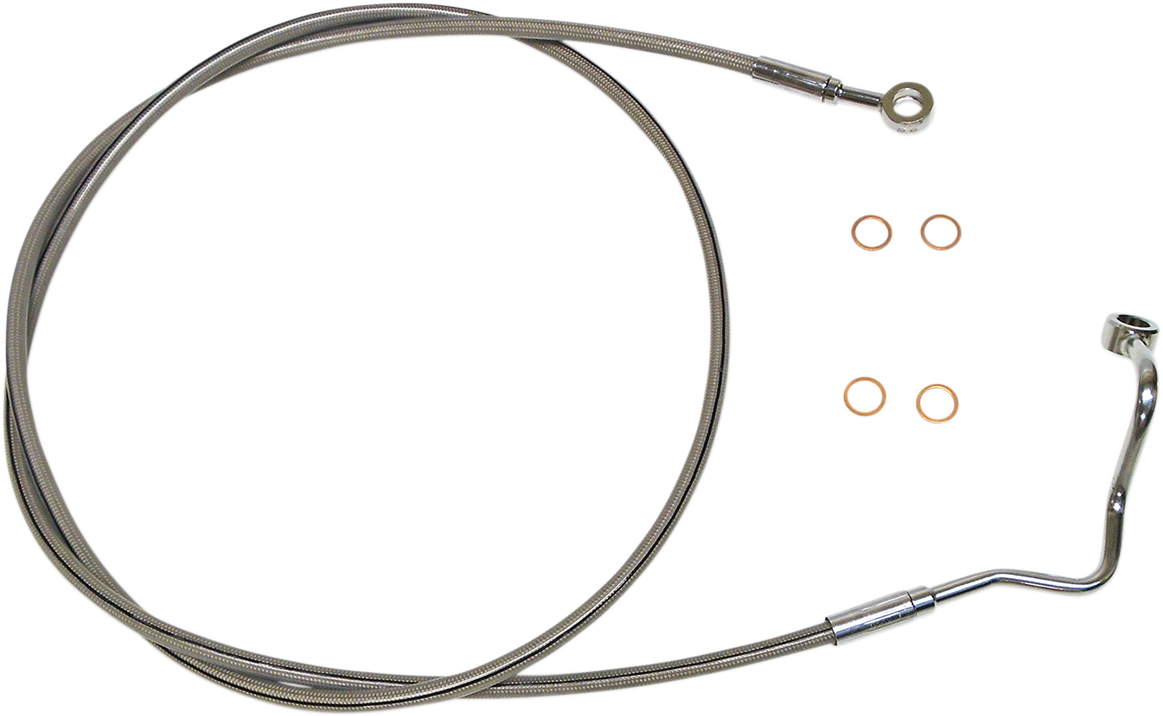 XR Upper Brake Line - 74" - Stainless98018