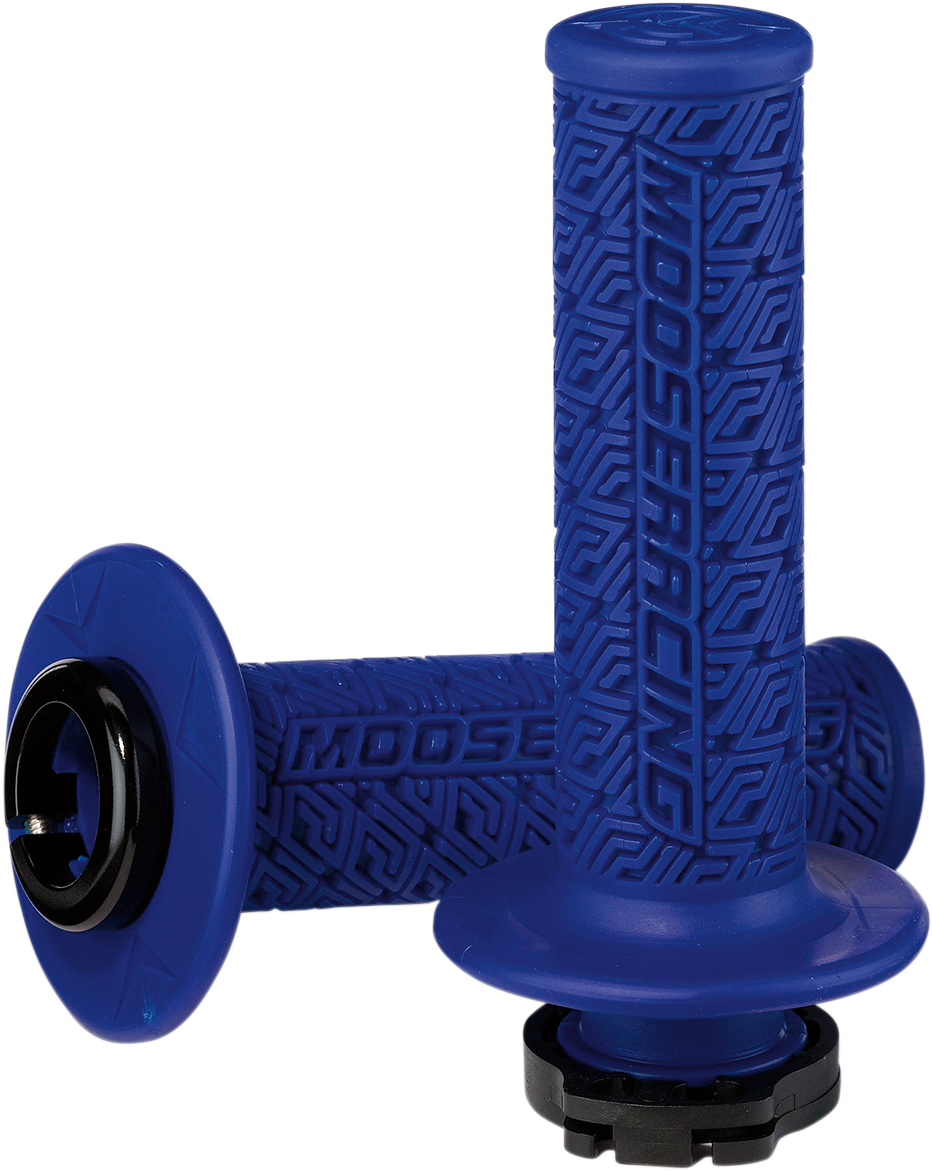 Grips - Lock-On - Blue/Black