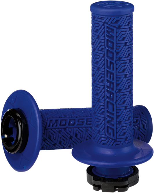 Grips - Lock-On - Blue/Black